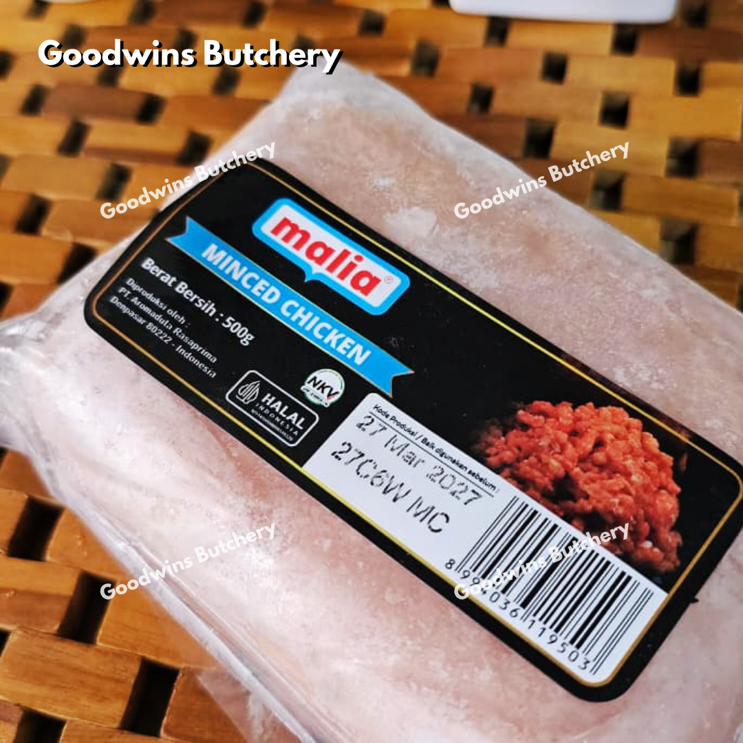 Malia Halal Chicken Minced 500gr