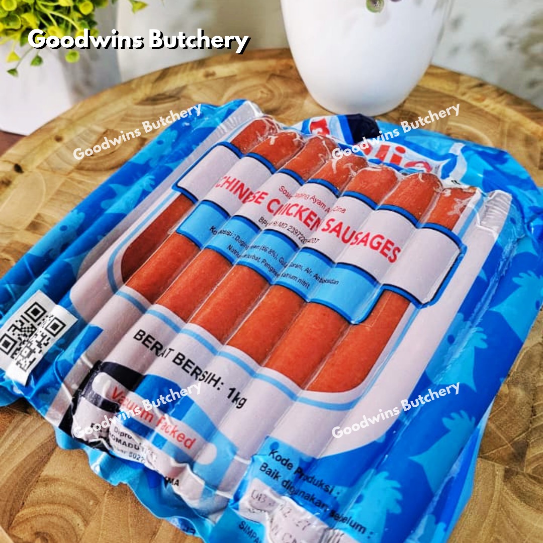 Malia Halal LAP CHIONG SOSIS AYAM Chinese chicken sausage lapchiong frozen 1kg