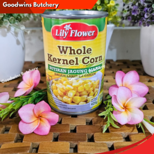 Jagung Manis Pipil Kaleng Lily Flower 425gr Whole Kernel Sweet Corn