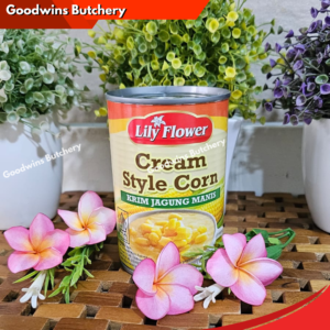 LILY FLOWER Creamy Style Corn 425gr Jagung Manis Kaleng Creamy